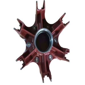 Six-spoked wheel